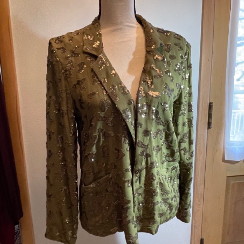 Lucky Brand Sage Jacket Glitter XS to SM